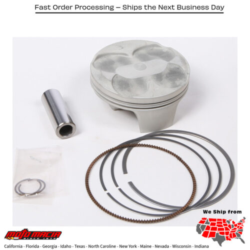 Piston Kit Forged Nikasil Cyl 76.98/Std 13.4:1 Suzuki Rm-Z250 2007-2009