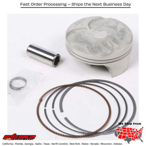Piston Kit Forged Nikasil Cyl 76.96/Std Suzuki Rm-Z250 2010-2023