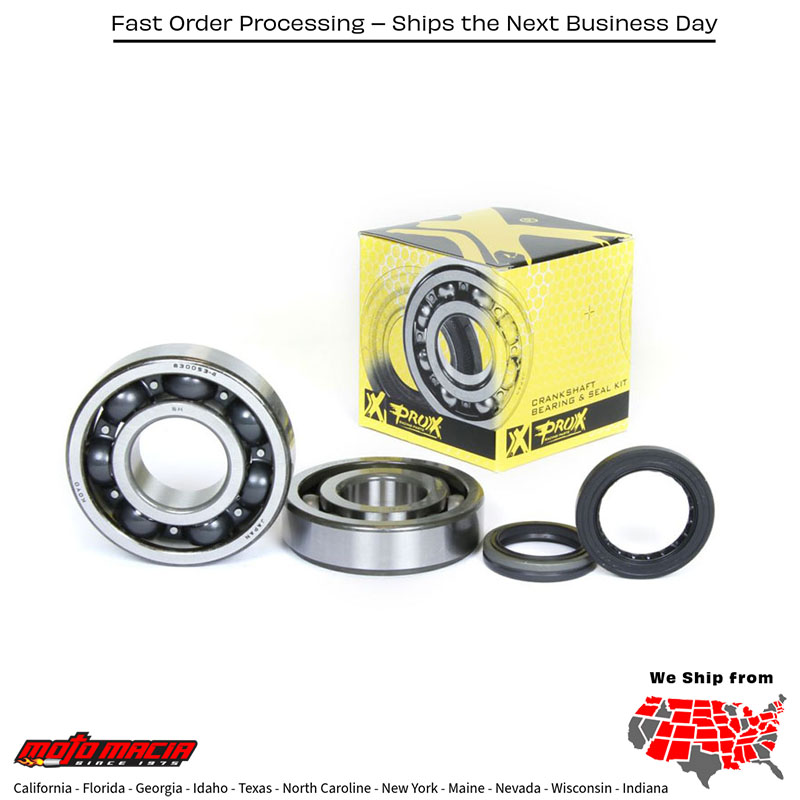 Crankshaft Bearing & Seal Kit Suzuki Rmx450z 2010-2017 Rm-Z45