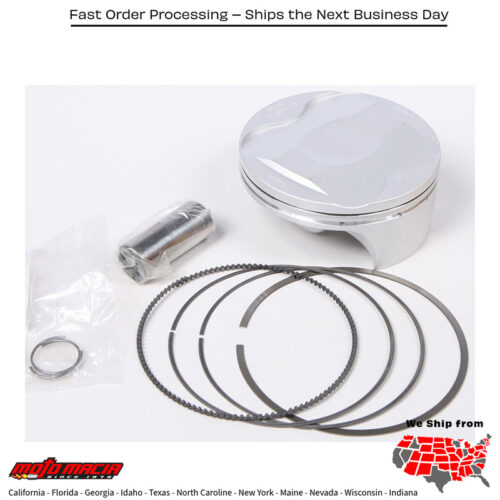Piston Kit Forged Nikasil Cyl 95.96/Std 12.2:1 Suzuki Rmx450z 2010-2