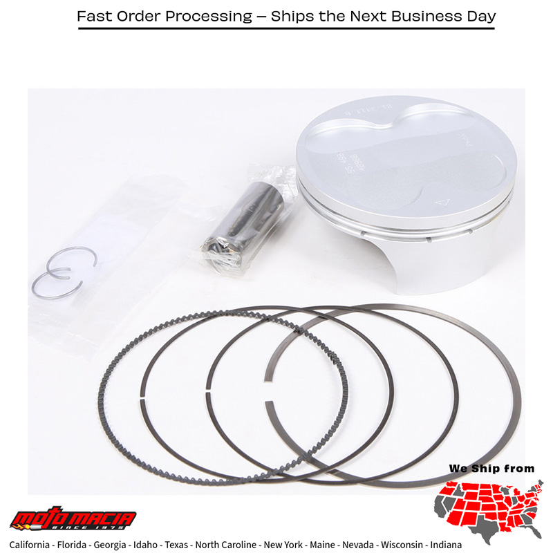 Piston Kit Hc Frgd Nikasil Cyl 95.48/Std 13.0:1 Suzuki Rm-Z450 2005-2007