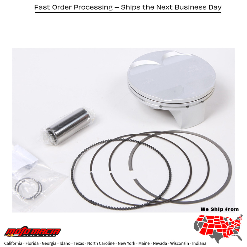 Piston Kit Forged Nikasil Cyl 95.97/Std 12.5:1 Suzuki Rm-Z450 2013-2023