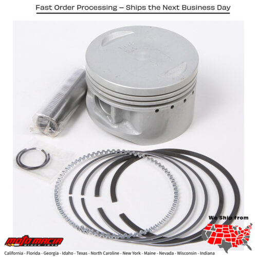 Piston Kit Yamaha Yfm350fg Grizzly 4wd [Sra] 2007-2014 Yfm350g Grizz