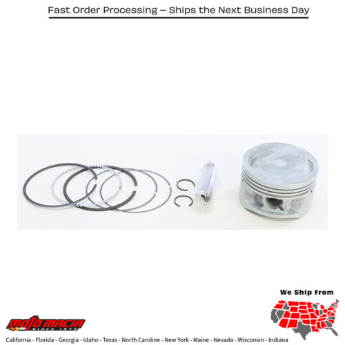 Piston Kit Yamaha Yfm350fg Grizzly 4wd [Sra] 2007-2014 Yfm350g Grizz