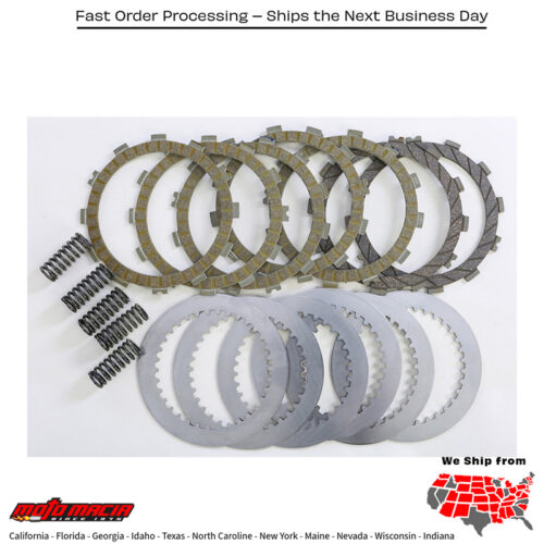 Complete Clutch Plate Set Kawasaki Kx125 2003-2005