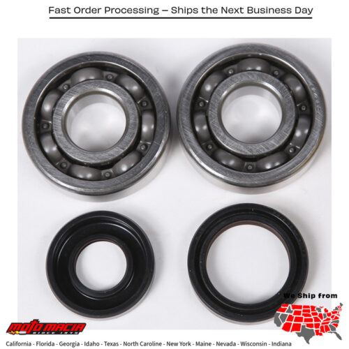 Crankshaft Bearing & Seal Kit Kawasaki Kx125 1988-2005
