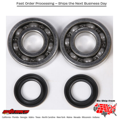 Crankshaft Bearing & Seal Kit Kawasaki Kdx 200 1992-2006