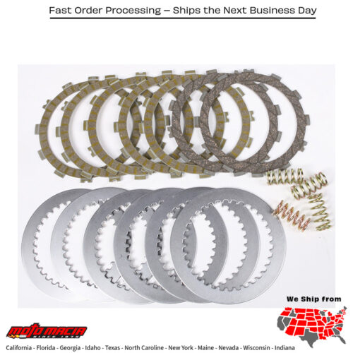 Complete Clutch Plate Set Kawasaki Kx125 1997-2002