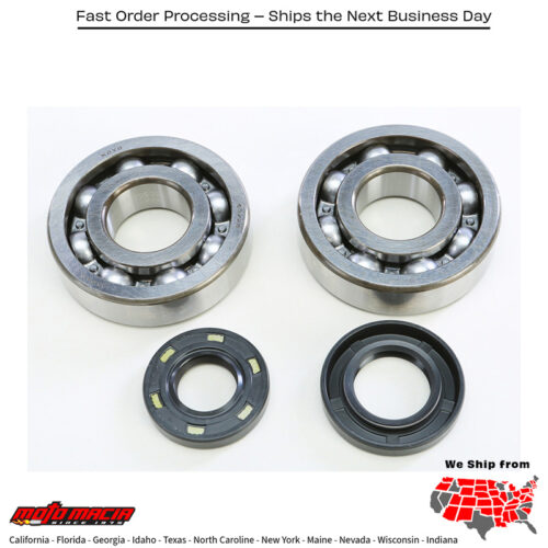 Crankshaft Bearing & Seal Kit Kawasaki Kx250 1987-2001