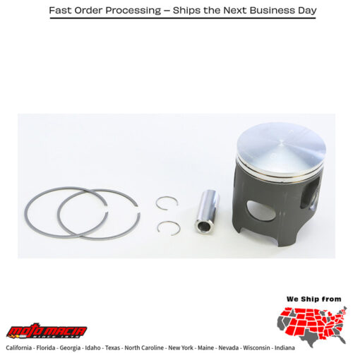 Piston Kit Molycoated Nikasil 66.35/Std Kawasaki Kx250 1992-2004