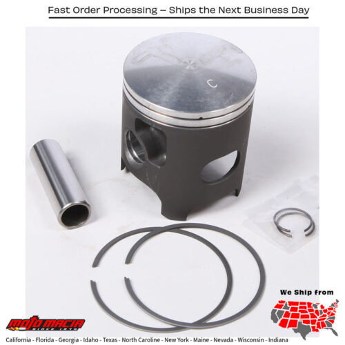 Piston Kit Molycoated Nikasil 66.36/Std Kawasaki Kx250 1992-2004