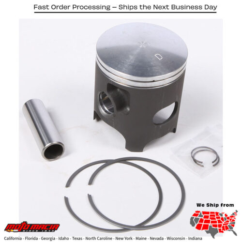 Piston Kit Molycoated Nikasil 66.37/Std Kawasaki Kx250 1992-2004