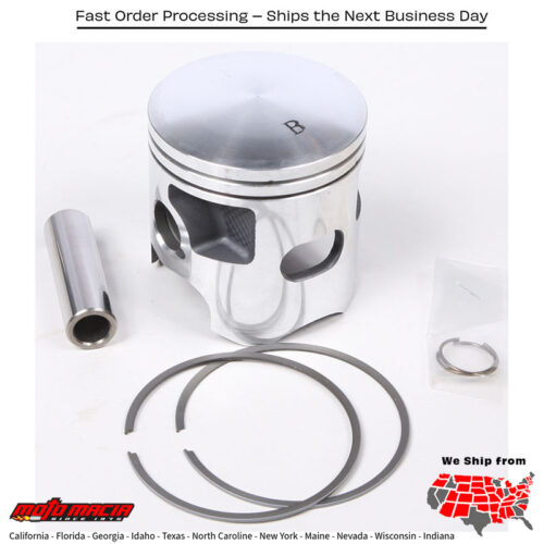 Piston Kit Cast Nikasil Cyl 65.95/Std Kawasaki Kdx 200 1986-2006
