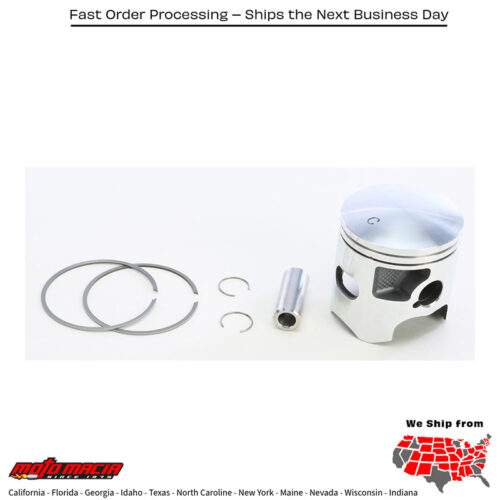 Piston Kit Cast Nikasil Cyl 65.96/Std Kawasaki Kdx 200 1986-2006