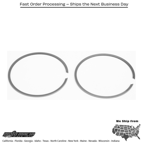 Piston Rings 65.94mm Kawasaki For Pro X Pistons Only Kdx 200 1986-2006