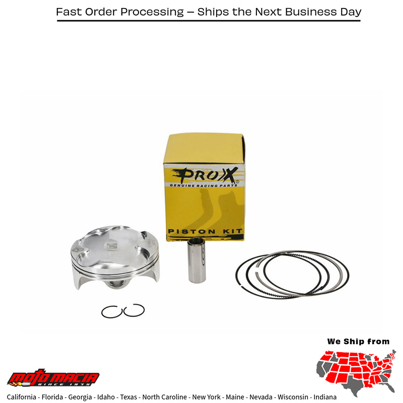 Piston Kit Forged Nikasil Cyl 77.96/Std 14.2:1 Kawasaki Kx250f 202