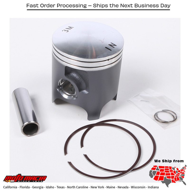 Piston Kit Molycoated Nikasil 66.36/Std Honda/Suzuki CR250R 1986-1996