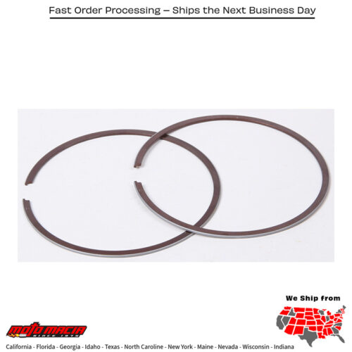 Piston Rings 66.34mm For Pro X Pistons Only Honda Cr250r 1986-2004 Husqvarn