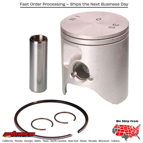 Piston Kit Molycoated Nikasil 66.34/Std Honda/Husq/Suzuki Cr250r 19 more