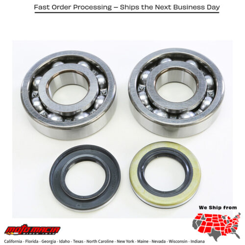 Crankshaft Bearing & Seal Kit Kawasaki Kx500 1988-2004