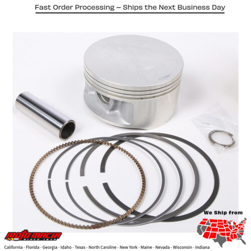 Piston Kit Yamaha Yfm660fg Grizzly 4wd [Irs] 2002-2006 Yxr660f Rhino