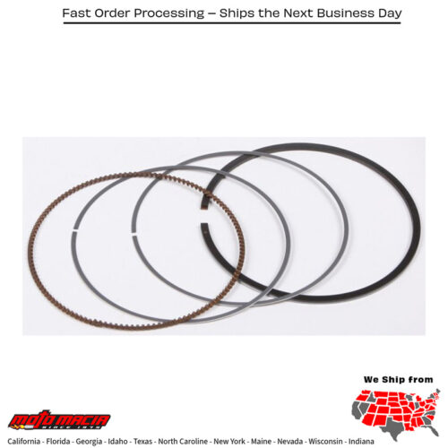 Piston Rings 99.00mm Pol For Pro X Pistons Only Polaris Rzr 570 Eps 2013-20