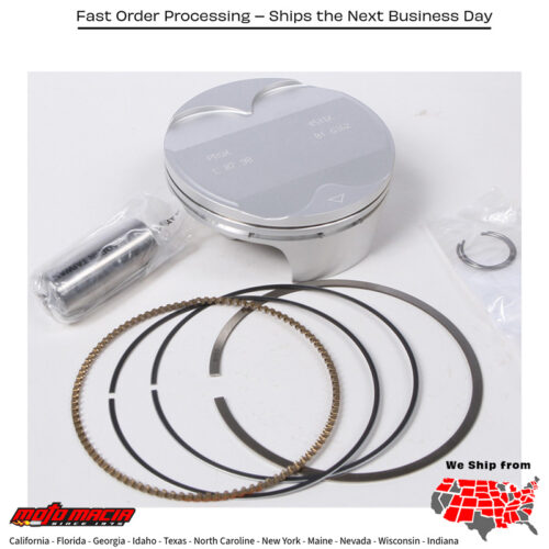 Piston Kit Forged Nikasil Cyl 87.98/Std 12.3:1 Husqvarna KTM 350 Exc-F