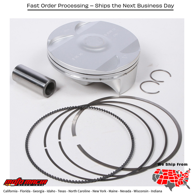 Piston Kit Forged Nikasil Cyl 94.95/Std 11.9:1 Hus/Husqvarna/Ktm Fe 45