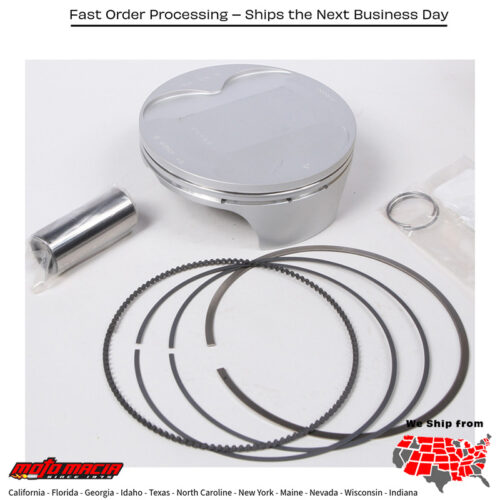 Piston Kit Hc Nikasil Cyl 99.95/Std 13.5:1 Ktm 505 Sx Atv 2009-2010