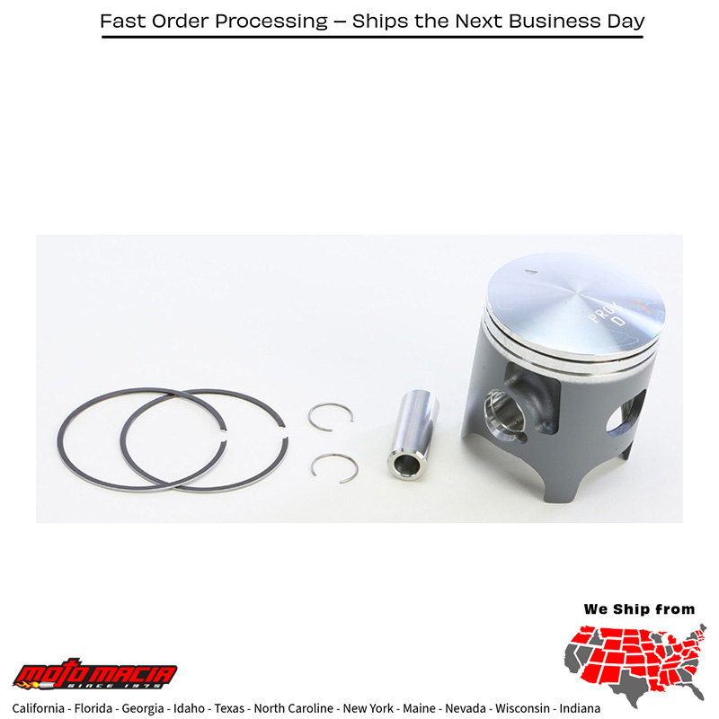 Piston Kit Molycoated Nikasil 66.38/Std Suzuki/Yamaha Yz250x 2016-20
