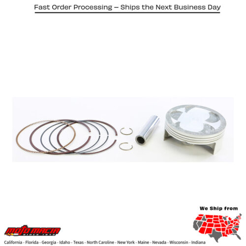 Piston Kit Forged Nikasil Cyl 94.96/Std 12.5:1 Gas/Yamaha Yz450f 200