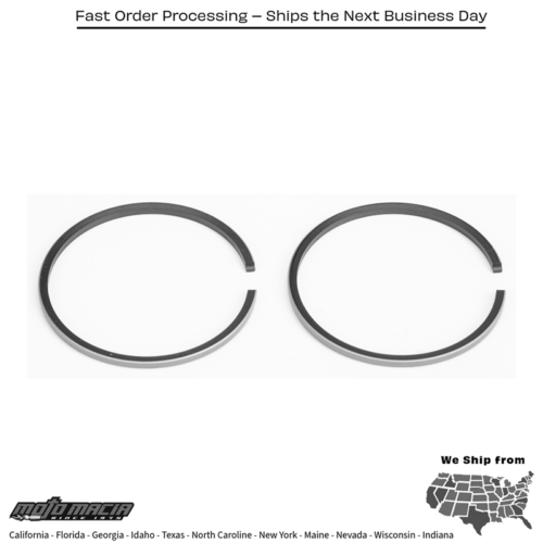 Piston Rings 47.00mm Yamaha For Pro X Pistons Only Pw 80 1983-2006