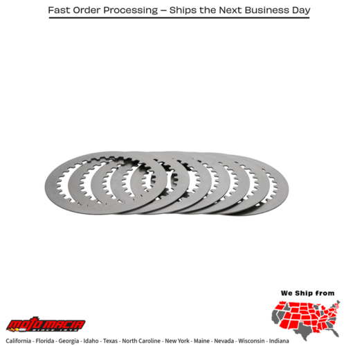 Clutch Steel Plate Set for Sherco 250 Sef-R Racing 2014-2021 and 300 Sef