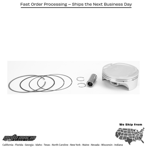 Piston Kit Forged Nikasil Cyl 94.97/Std 12.0:1 Beta 450 Rr 2010-2014