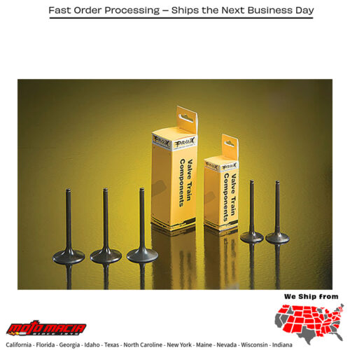 Exhaust Valve Steel Honda Crf250r 2004-2007 Crf250x 2004-2017