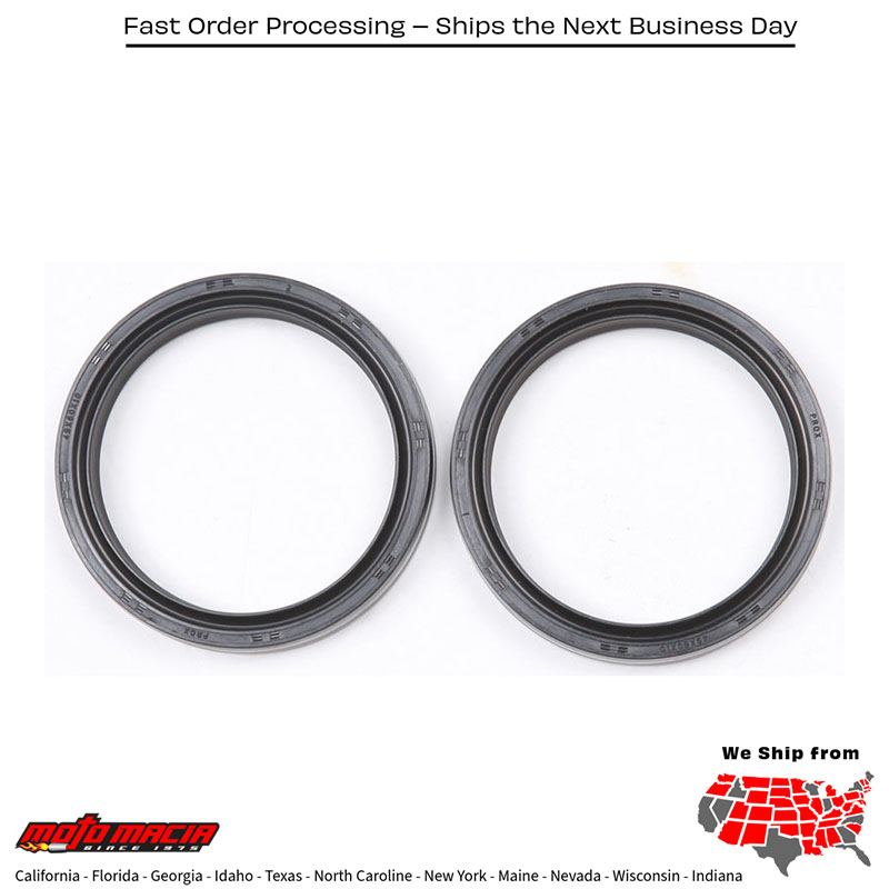 Fork Oil Seals 2pc 49x60x11 Honda/Kawasaki/Suzuki Crf450rx 2017-201