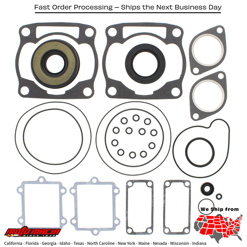 Gasket Set S/M A/C 500/600 L/C Arctic Cat Mountain Cat 500 02-02