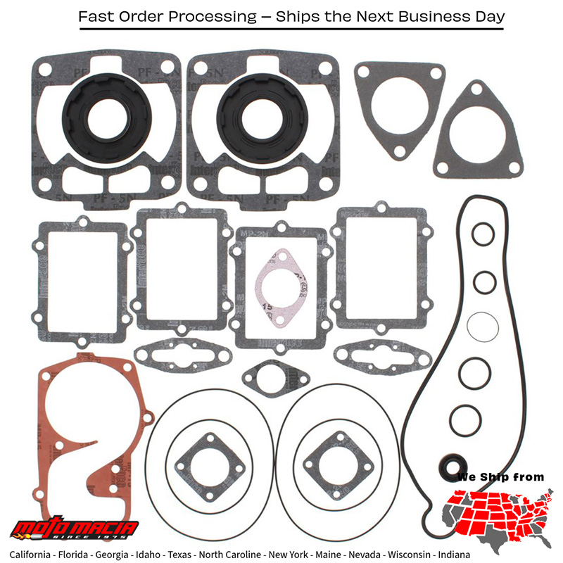 Gasket Set S/M Polaris 440 Pro-X 01-03 Bmw R100gs 88-88