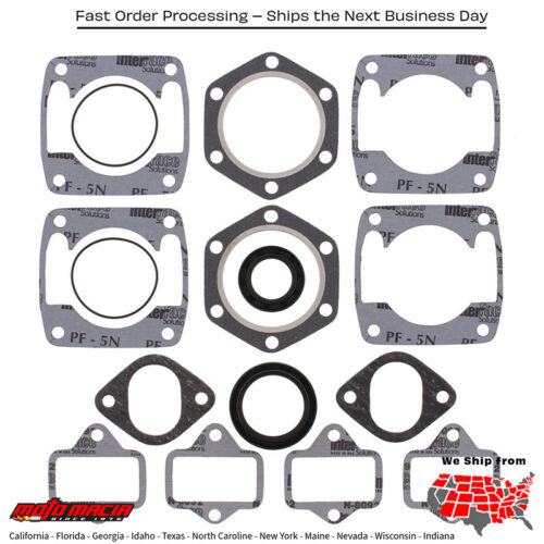 Gasket Kit- Jlo 2f440/8 &Up Electric Start Jlo-Cuyuna 2f440/2 6 Bolt Head E more