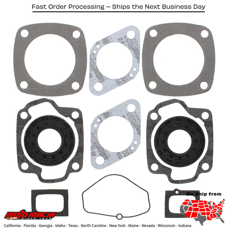 Gasket Kit-Rtx 343fc Oly 79-Tnt/Everst 77-79 Yamaha Yz250 91-91 Moto Ski Nu