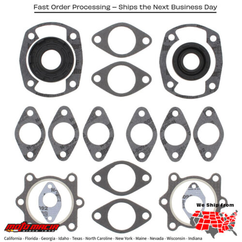 Gasket Set S/M A/C 340 F/C Arctic Cat Bearcat 340 95-00 Cheetah