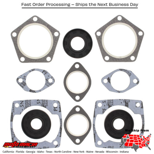 Gasket Kit- Kec 400 '74-75 John Deere (Ccw) Kioritz Fc/2 0-0 Jo