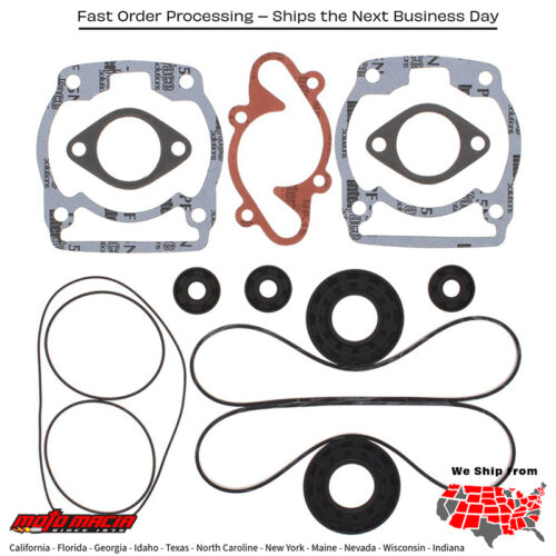Gasket Kit-Rotax 340lc 79-83 7500lc Blizzard 78-81 + Moto Ski Super Sonic 354 L