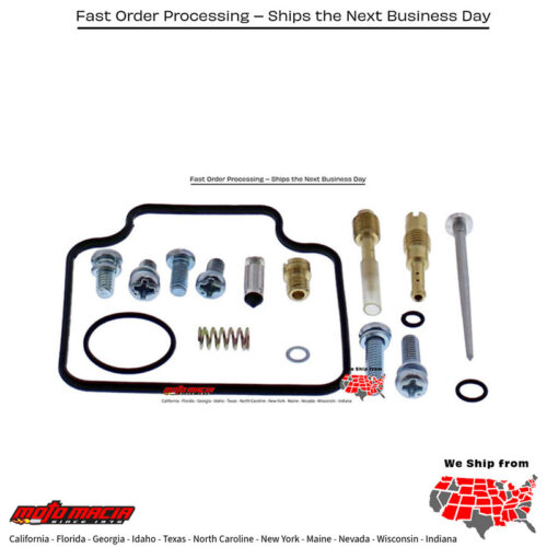BIKE CARBURETOR REBUILD KIT Honda CN250 Helix 1986-2007 Kawasaki ZG1400 Concours 2013-2013 Yamaha YZF-R6 2013-2013