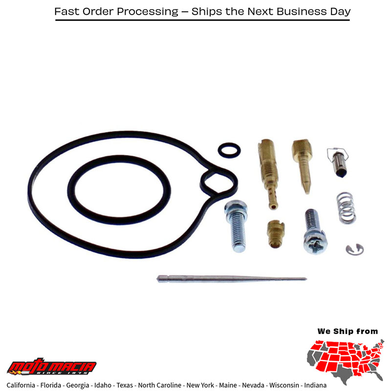 Carburetor Repair Kit Kawasaki Kfx 50 2008-2022 Rebuild Closed Coupling Kit