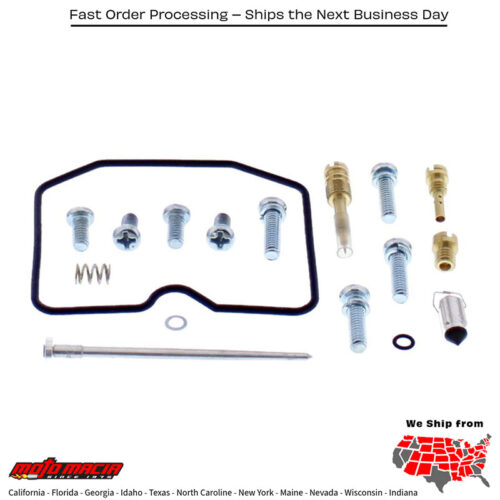 CARBURETOR REBUILD KIT Yamaha YFM300G Grizzly [SRA] 2012-2013 Yamaha YFM350FG Grizzly 4WD [SRA] 2012-2013
