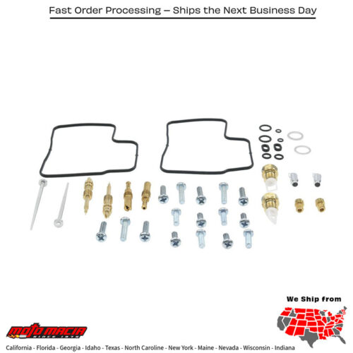 BIKE CARBURETOR REBUILD KIT Honda PC800 Pacific Coast 1989-1998