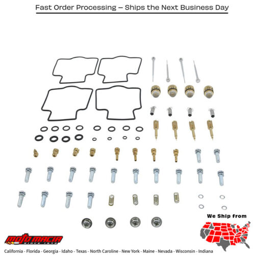 BIKE CARBURETOR REBUILD KIT Kawasaki ZX600 Ninja ZX-6 1990-1993