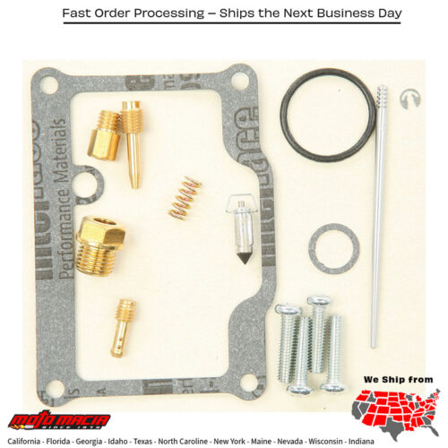 Carburetor Repair Kit Polaris Big Boss 350l 6x6 1993-1993 Trail Bos