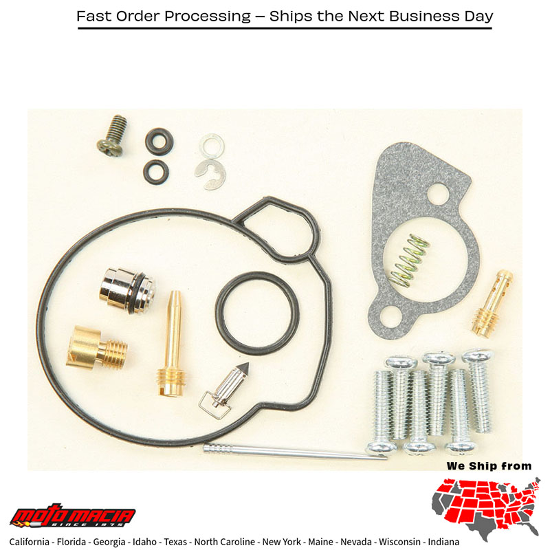Carburetor Repair Kit Polaris Scrambler 50 2001-2002 Rebuild Close more